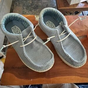 Hey Dude Light Blue Girls size 1